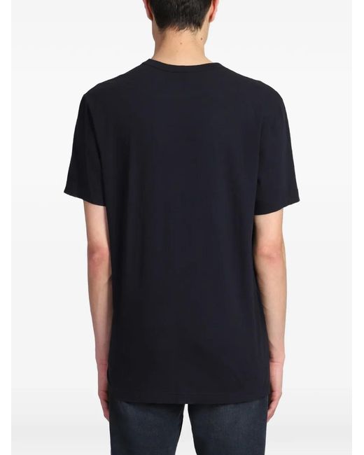 James Perse Black Short-Sleeve T-Shirt for men