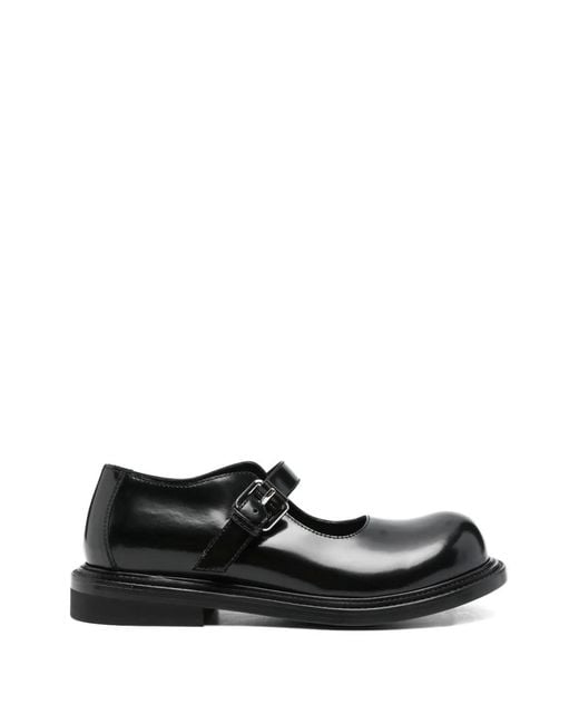 Moschino Black Mocassins À Boucle for men