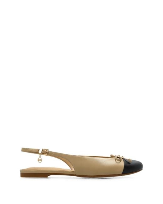 MICHAEL Michael Kors Natural Piper Slingback Ballet Flats