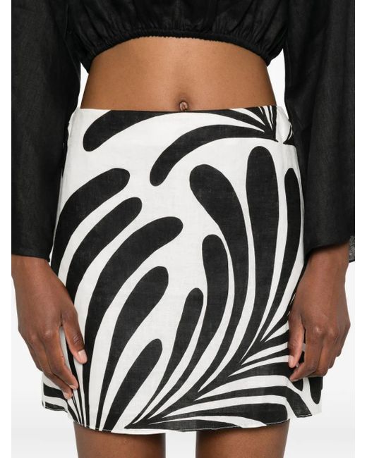Minijupe Eve Cala De La Cruz en coloris Black