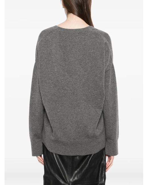 Brandon Maxwell Gray Rivers Sweater