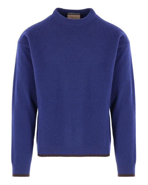 10 Corso Como Blue X Federico Curradi Long-Sleeve Sweater for men