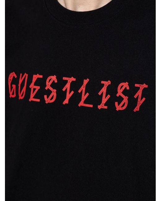 T-Shirt En Coton 44 Label Group pour homme en coloris Black