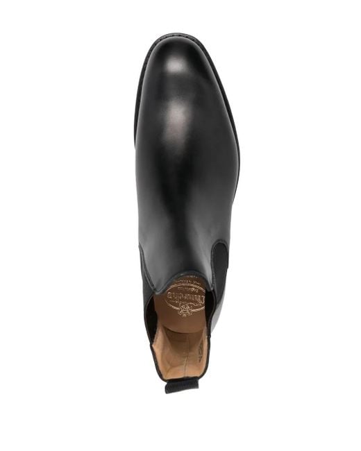 Church's Black Leather Ankle Boots for men