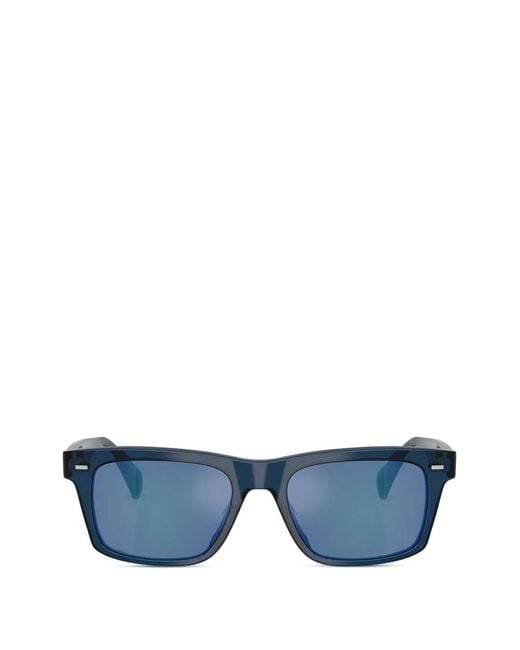 Oliver Peoples Blue Lunettes De Soleil R-16 for men