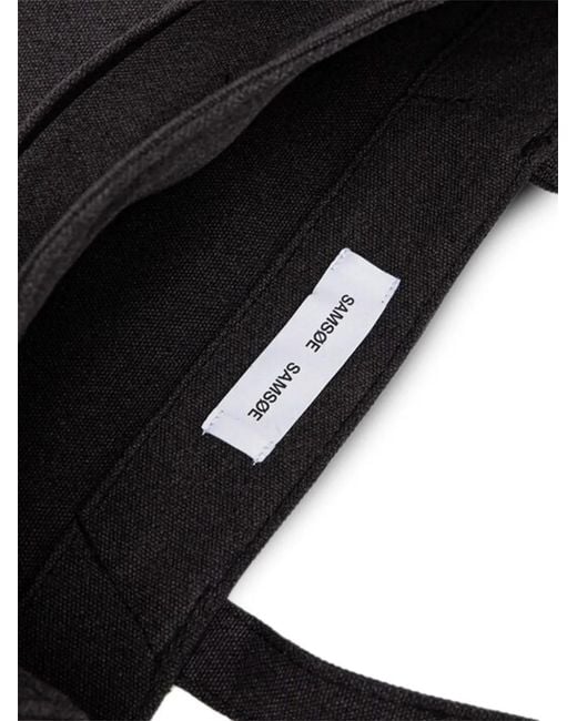 Samsøe & Samsøe Black Salucca Tote Bag
