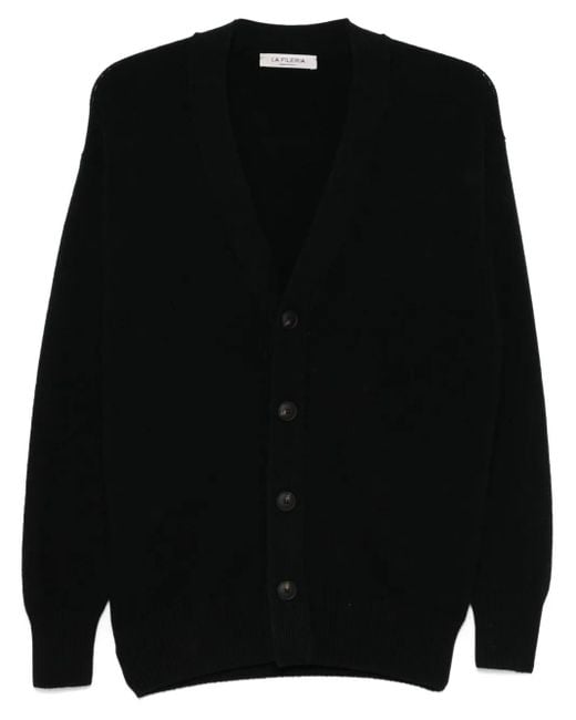 Cárdigan con botones Fileria de hombre de color Black