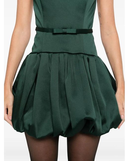 retroféte Green Isolde Mini Dress