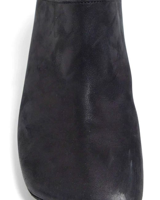 Uma Wang Black Mules aus Leder