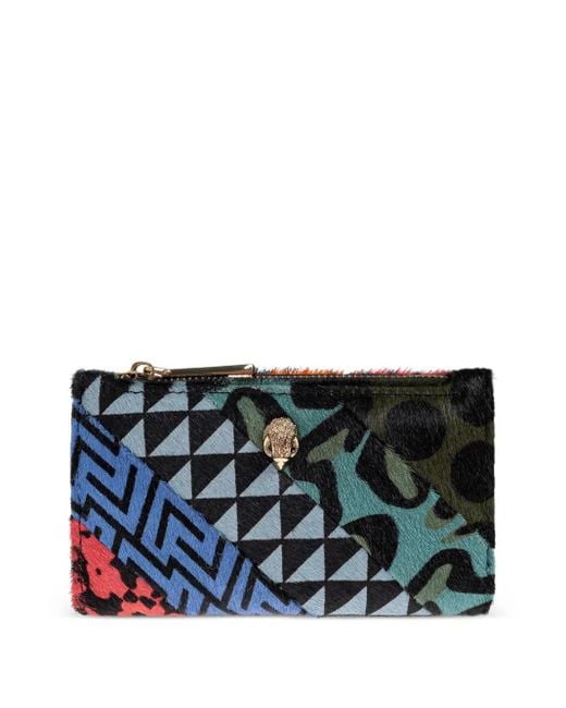 Portafoglio Bi-Fold Kensington Con Design Patchwork di Kurt Geiger in Black
