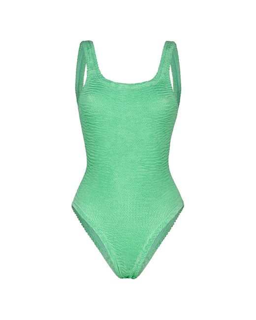 Paramidonna Green Hailey Textured Swimsuit
