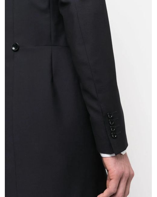 Canali Black Single-Breasted Wool-Mohair Suit for men