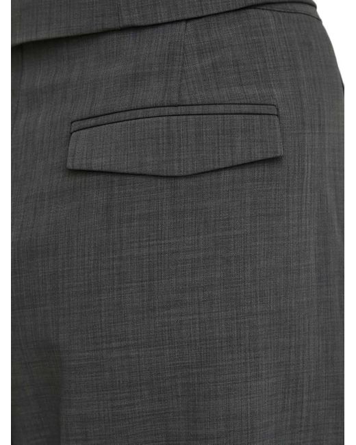 Herskind Black Belt-Loops Trousers