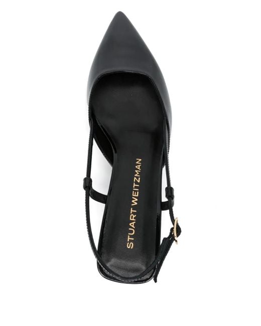 Stuart Weitzman Black Vinnie Pumps 55mm