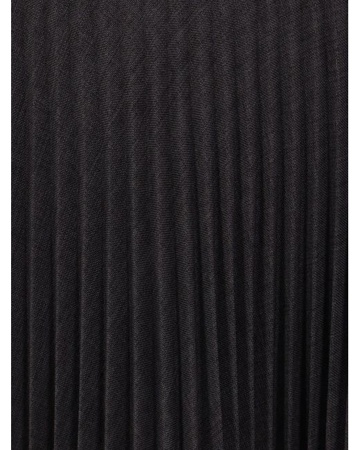 Niccolò Pasqualetti Black Cavo Midi Skirt