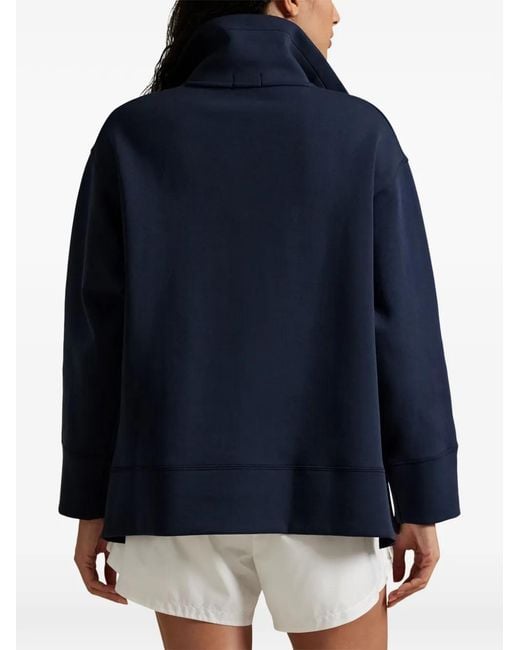 Polo Ralph Lauren Blue Long-Sleeve Zip-Fastening Sweatshirt