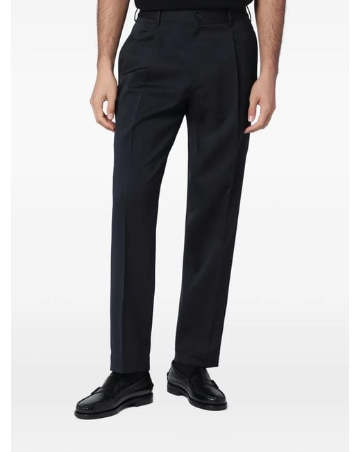 Santaniello Black Zip Single-Breasted Suit for men