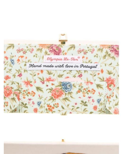 Olympia Le-Tan Pizza Box Clutch in het Red