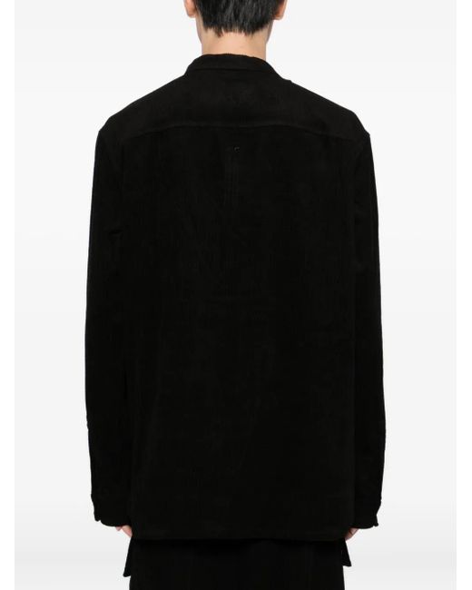 Rick Owens Black Island Shirt for men