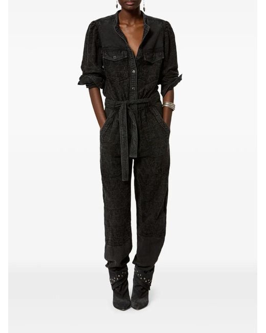 Isabel Marant Black Kellen Jumpsuit