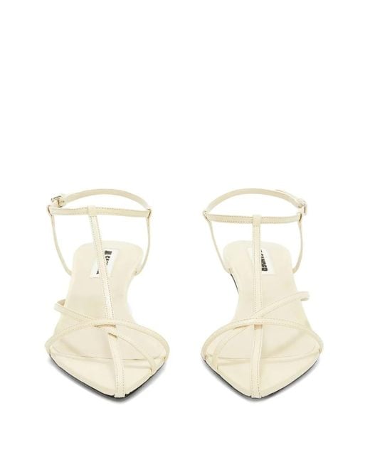 Jil Sander White Natural Sneaker Sandal For