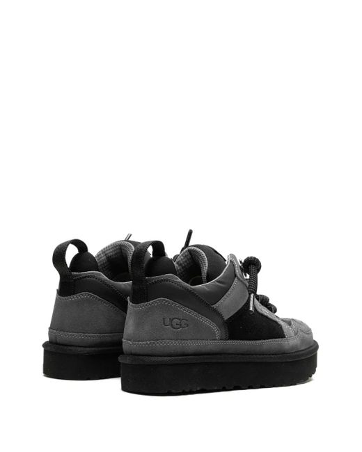 Ugg Black Lowmel Spring "Rain Storm" Sneakers