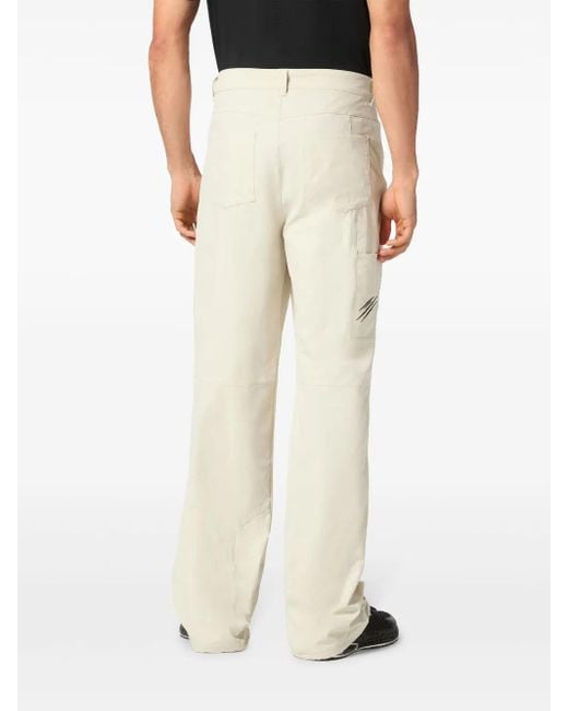 Pantalones cargo Philipp Plein de hombre de color White