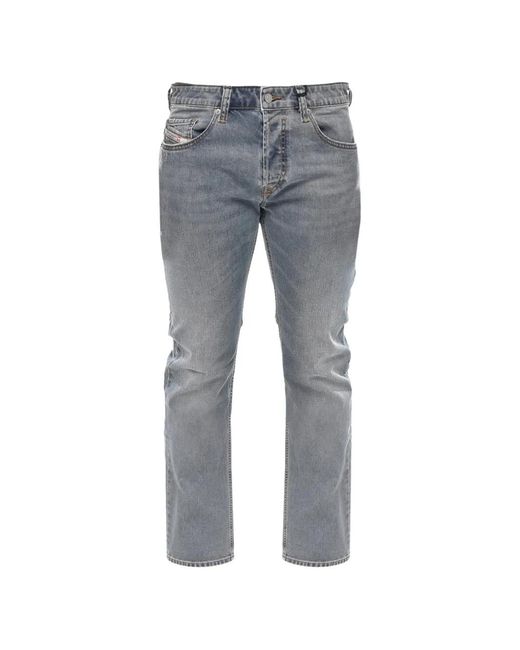 DIESEL Gray Safado-X Straight-Fit Jeans for men