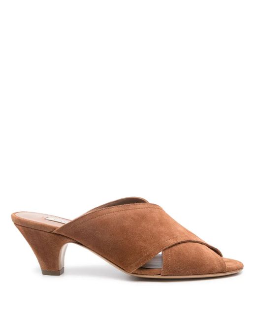 Casadei スエードミュール Brown