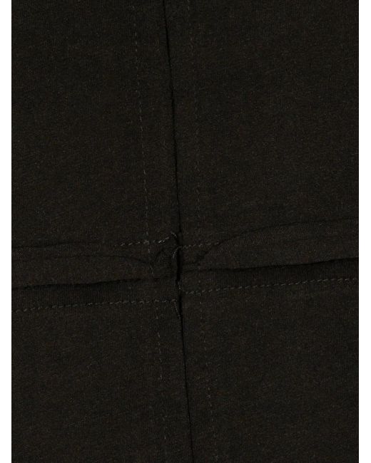 Thom Krom Black Round-Neck T-Shirt