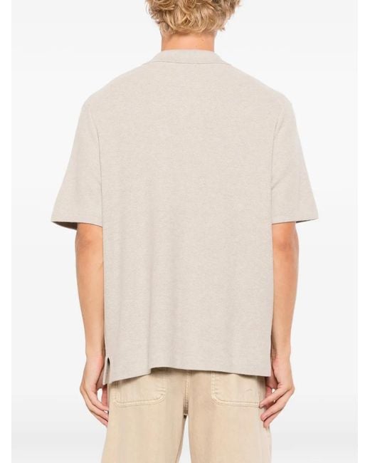 Polo Ralph Lauren White Button-Up Knitted Shirt for men