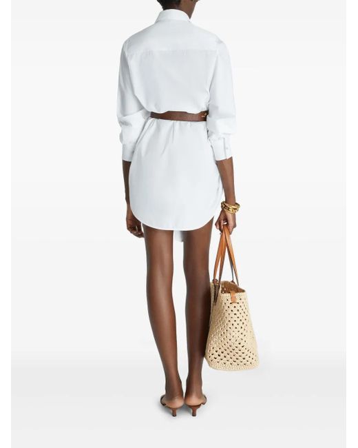 Camicia Con Decorazione di Ermanno Scervino in White