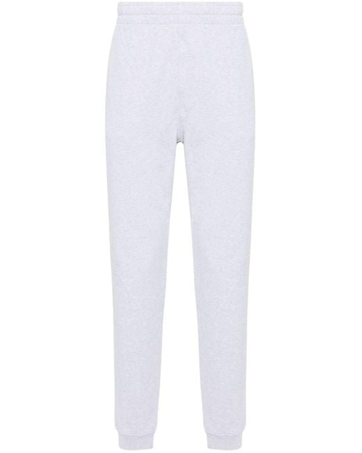 Maison Kitsuné White Fox Appliqué Track Pants - Men's - Cotton for men