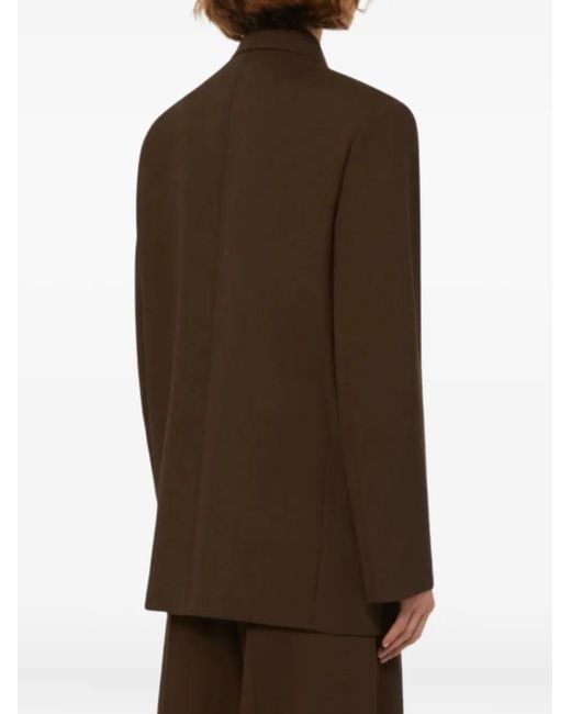 Blazer de lana con doble botonadura Weekend by Maxmara de color Brown