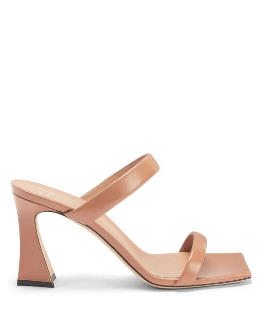 Giuseppe Zanotti Pink Flaminia Leather Sandals