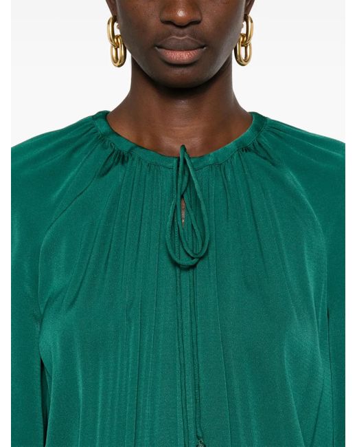 Mono largo con lazo en el cuello Tom Ford de color Green