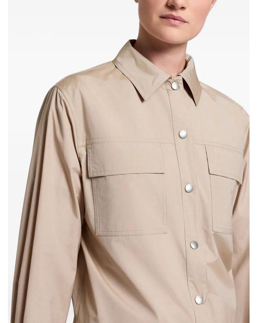 Peserico Natural Flap-Pocket Lightweight Jacket