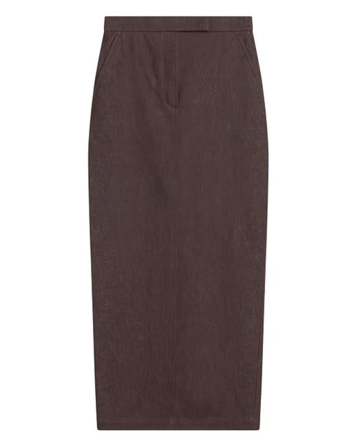 Max Mara ストレート スカート Brown