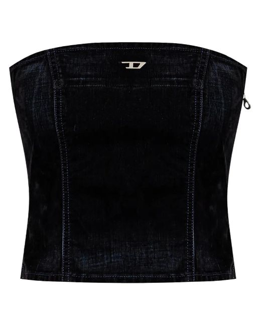 DIESEL Black De-Ville-D Top