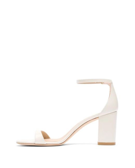 Stuart Weitzman Natural 75Mm Nudist Ii Sandals