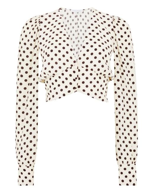 Mar De Margaritas White Emily Bluse