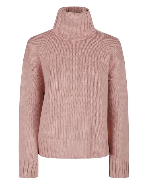 Fabiana Filippi Pink Wool Jumper