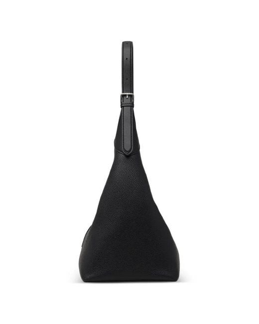 Marc Jacobs Black The Sack Bag Belted Leather Shoulder Bag