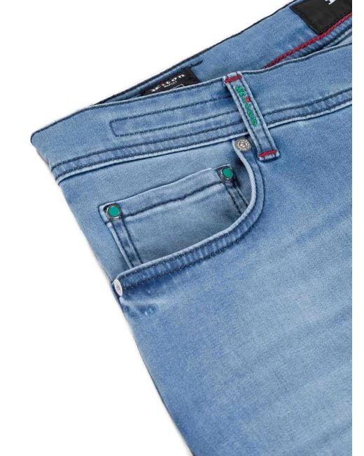 Kiton Blue Jean À Rivets for men