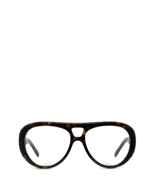 Givenchy Black Ovales Gestell