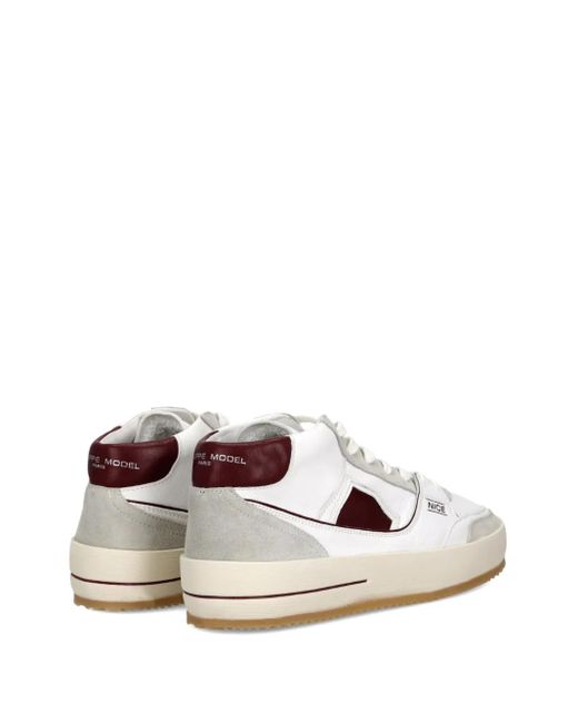 Philippe Model White High-Top Sneakers for men