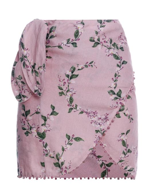 Pareo Agustina Wisteria di Agua Bendita in Pink