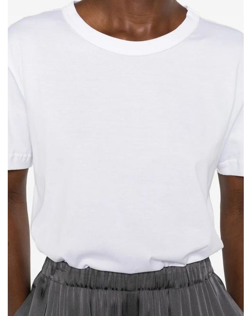 Fabiana Filippi White Short-Sleeve T-Shirt