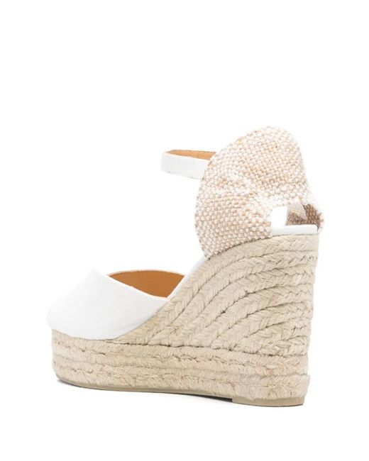 Castaner Natural 110Mm Bianca Espadrilles