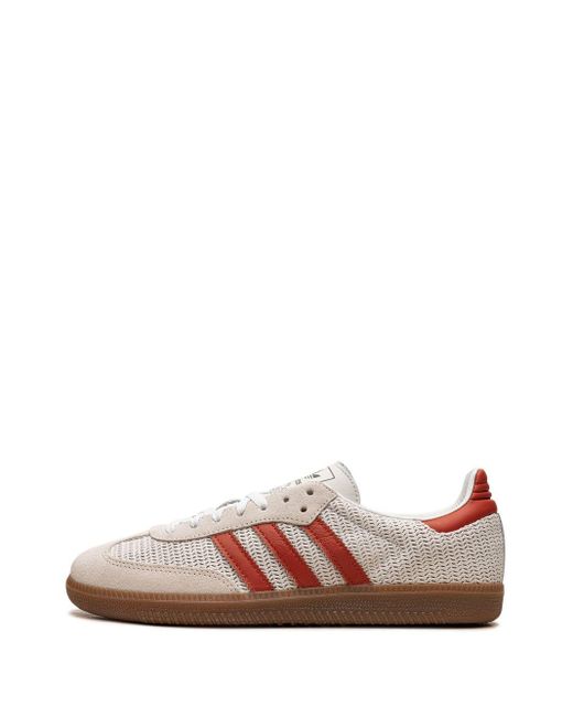 Adidas Pink Samba Og Lace-up Sneakers for men